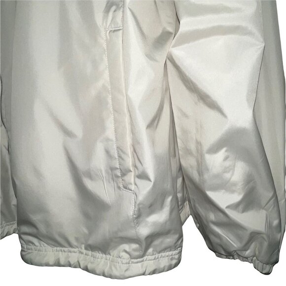 Dress Barn Reversible Fleece Jacket Full Zip Ivory White Women's Size 18 20 - Picture 10 of 11